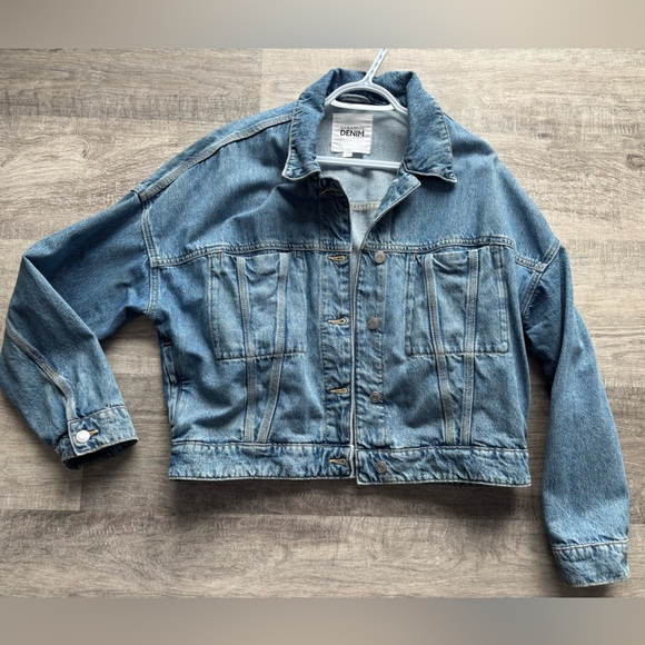 Dynamite Women’s Button Denim Jacket - Picture 1 of 4